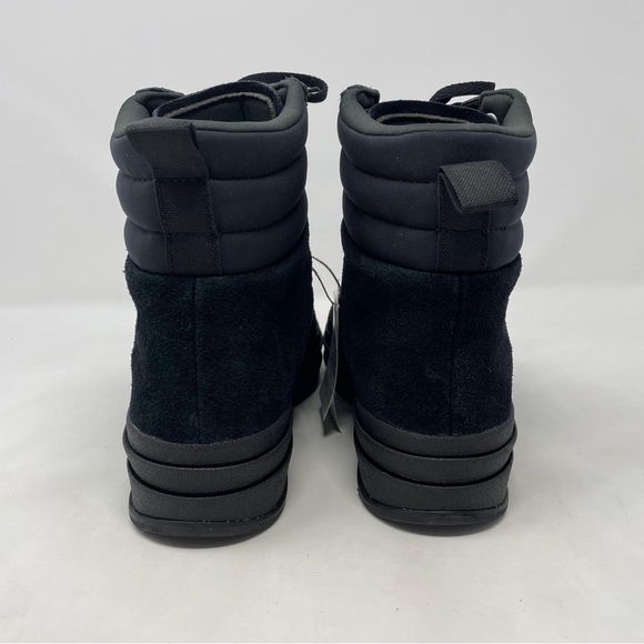 Adidas Gazelle High Boots Triple Black Women’s Athletic Sneakers ID6983 - NWT - Picture 7 of 14